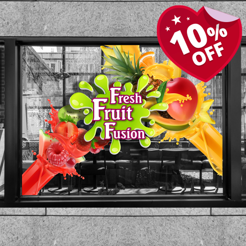 Cling Perfect Clear Inside Mount/Outside View